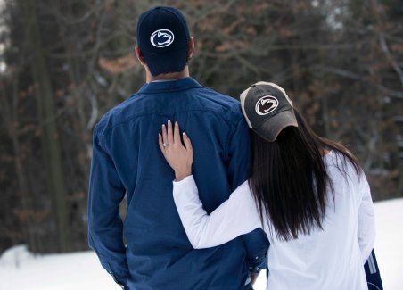 engagement portraits who those who love penn state
